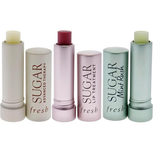 Fresh Tint & Treat Lip Kit: 3-Piece Mini Lip Care Set