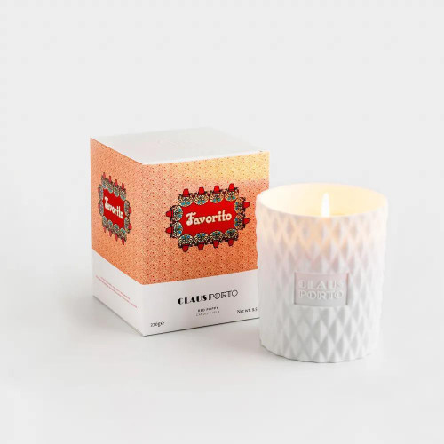 Favorito Red Poppy Candle 270g | 9.5 oz