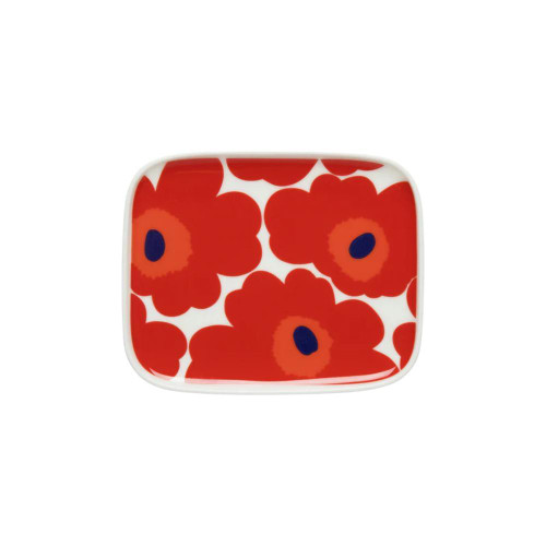 Unikko Rectangular Plate, 15x12cm