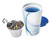 Tea Fortē Bleu Kati® Ceramic Steeping Cup & Infuser - 12 oz