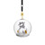 Reindeer Snow Globe Ornament