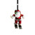 Skiing Santa Ornament