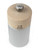 Line Salt and Pepper Mills, Natural / Carbon