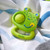Popping Frog Silicone Teether Clutch Toy