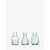 Mia Mini Vase Trio, 4.25" - Mouth Blown / Recycled Glass