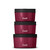 Wild Cherry Food Canister Set