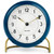 Arne Jacobsen Station Alarm Clock, Navy Blue/White