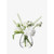 Flower Mini Table Vase H3.75", Clear