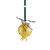 Pomegranate Glass Ornament, Gold