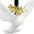 Dove Of Peace Ornament, White