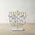 Pomegranate Menorah Silver/Gold