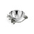 Black Orchid Nut Dish, Single