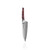 Nordic Kitchen Santoku Knife, Damascus Steel Blade,18 cm