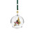 Snowman and Forest Friends Snow Globe Ornament