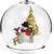 Snowman and Forest Friends Snow Globe Ornament