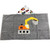 Hooded Towel - Excavator Orange