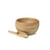 Kay Bojesen Menageri Salt Cellar With Spoon, Oak, H1.6"