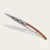 4 Prestige Steak Knives, Coral Wood / Art Deco