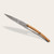 4 Prestige Steak Knives, Olive Wood / Blossom