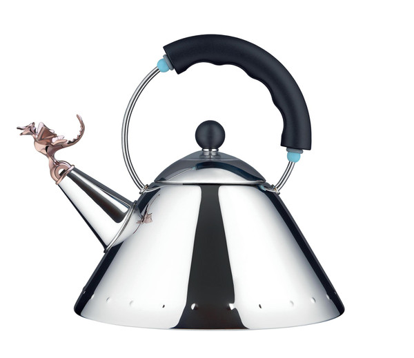 Alessi | Kettle with Tea Rex Whistle