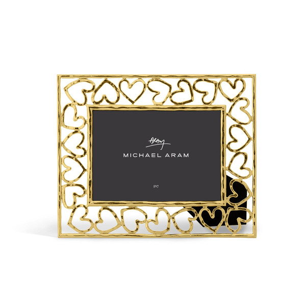 Michael Aram Heart Photo Frame Gold 5x7