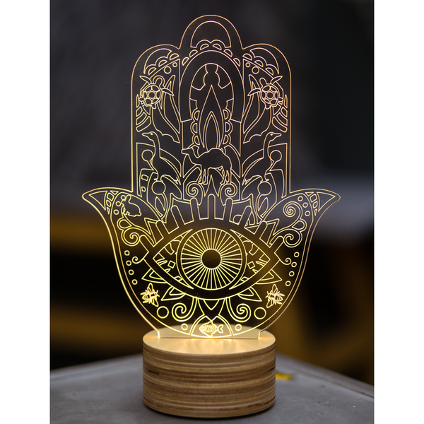 AMEICO Hamsa Hand LED Lamp