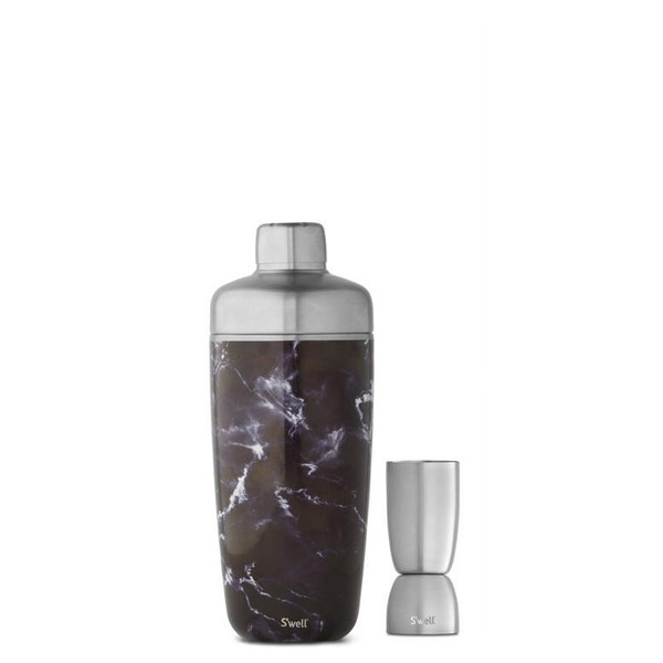 Shaker Set - Black Marble (18 oz)