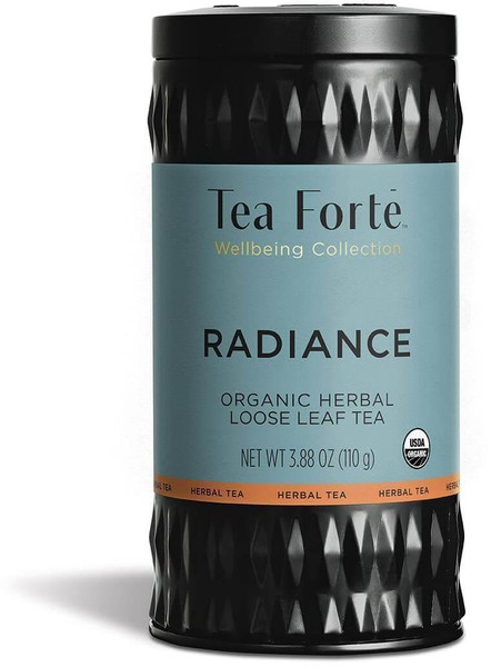 Radiance Organic Herbal Loose Leaf Tea Canister