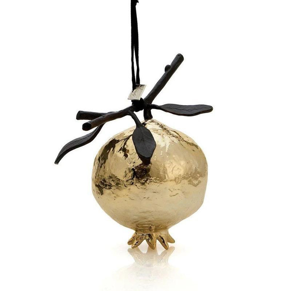 Pomegranate Ornament Gold