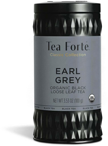 Earl Grey Organic Black Loose Leaf Tea Canister