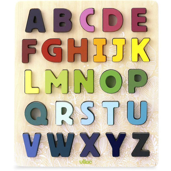 An ABC Alphabet-Shape Puzzle To Sort Under The Canopy