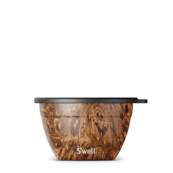 Teakwood Salad Bowl Kit, 64oz