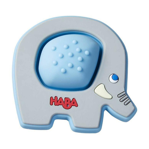 Popping Elephant Silicone Teether Clutch Toy