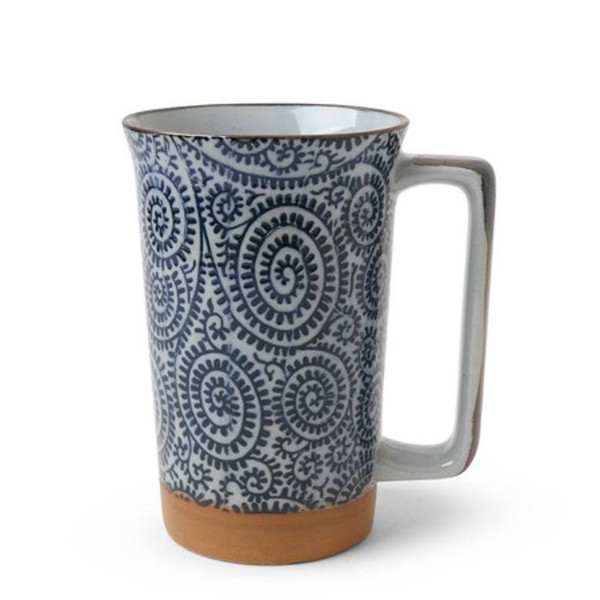 Blue Karakusa 12 oz. Tall Mug