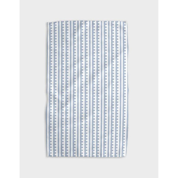 Geometry Fresh Linen Kitchen Tea Towel, 18" x 30"