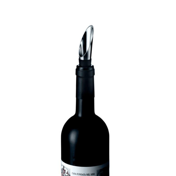 Grand Cru Wine Pourer, Black/Steel