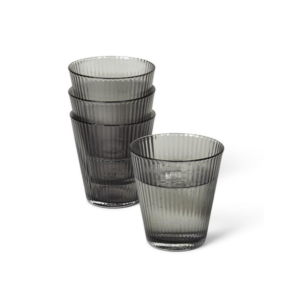 Grand Cru Nouveau Tumbler, Smoke, 8.8 Oz, 4 Pcs.