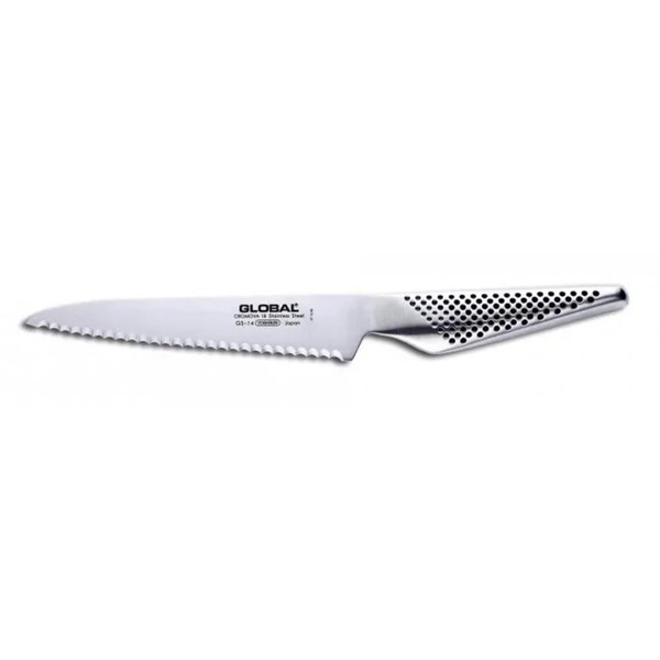 Serrated Utility Knife, 6"