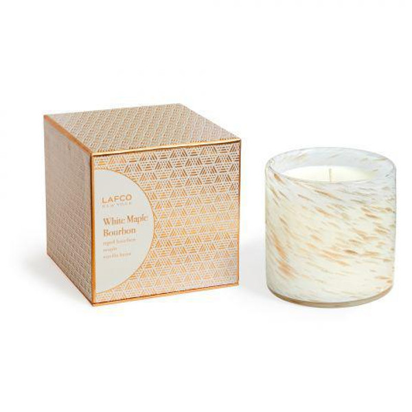 White Maple Bourbon Scented Candle