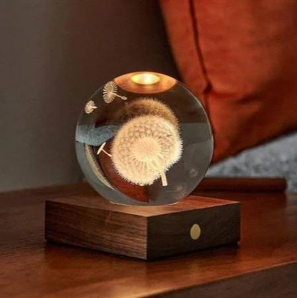 Amber Crystal Light
