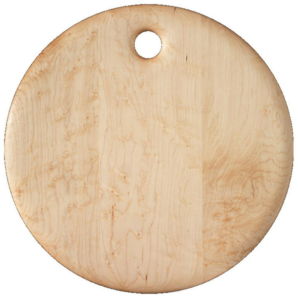 Bird's-eye Maple Breadboard 14" Round
