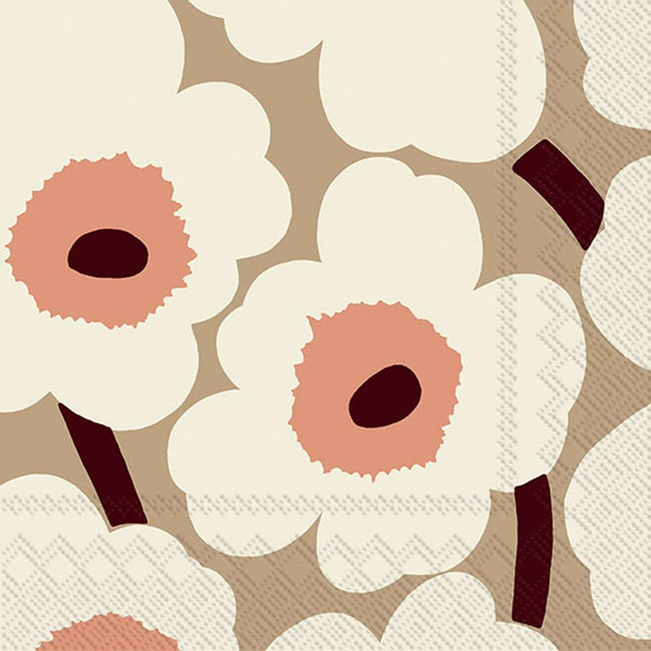 Unikko Napkins, Cream