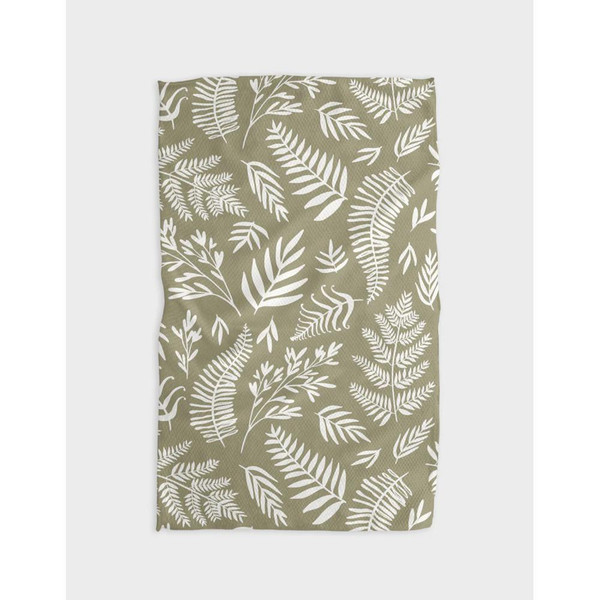 Olive Kitchen Tea Towel, 18" x 30"