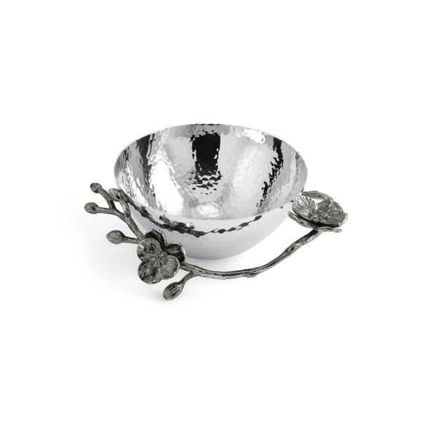 Black Orchid Nut Dish, Single