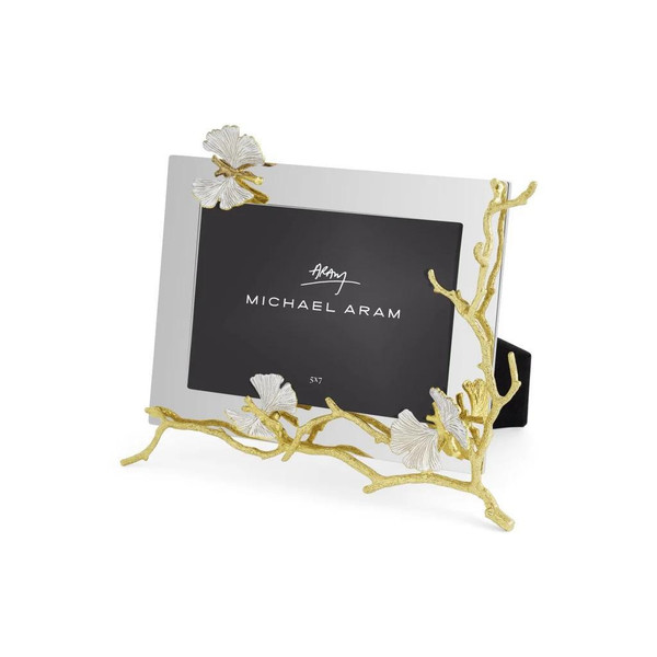 Butterfly Ginkgo Gold 5 x 7 Frame