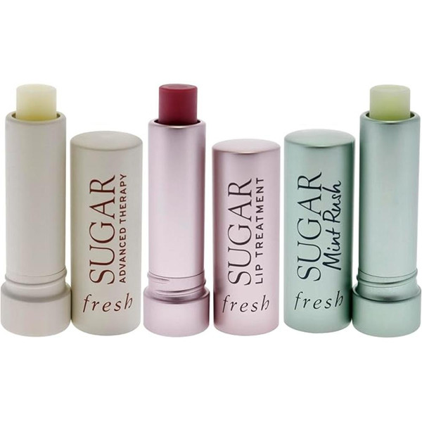 Fresh Tint & Treat Lip Kit: 3-Piece Mini Lip Care Set