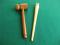 Bat Mallet (Flat & Rounded) and Gripping Cone Set