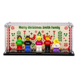 Christmas Family Display Case - 5 Figures included