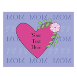 Mothers Day Minifigure Display Case - 2 minifigs