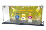 Mothers Day Minifigure Display Case - 3 minifigs